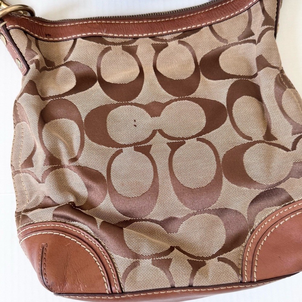 Coach 10542 Canvas Convertible Bag - Picture 5 of 7
